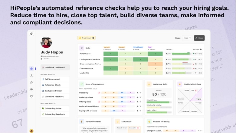 Build role-specific reference surveys that move the needle, in seconds