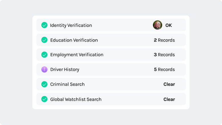 Jointl provides swift, automated Background Checks within Jointl Flow, delivering results directly to your dashboard.