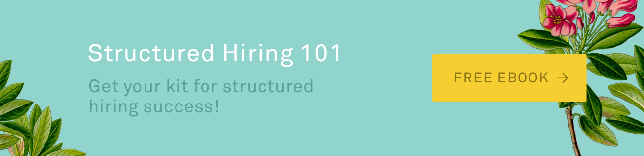 Structured Hiring 101 eBook