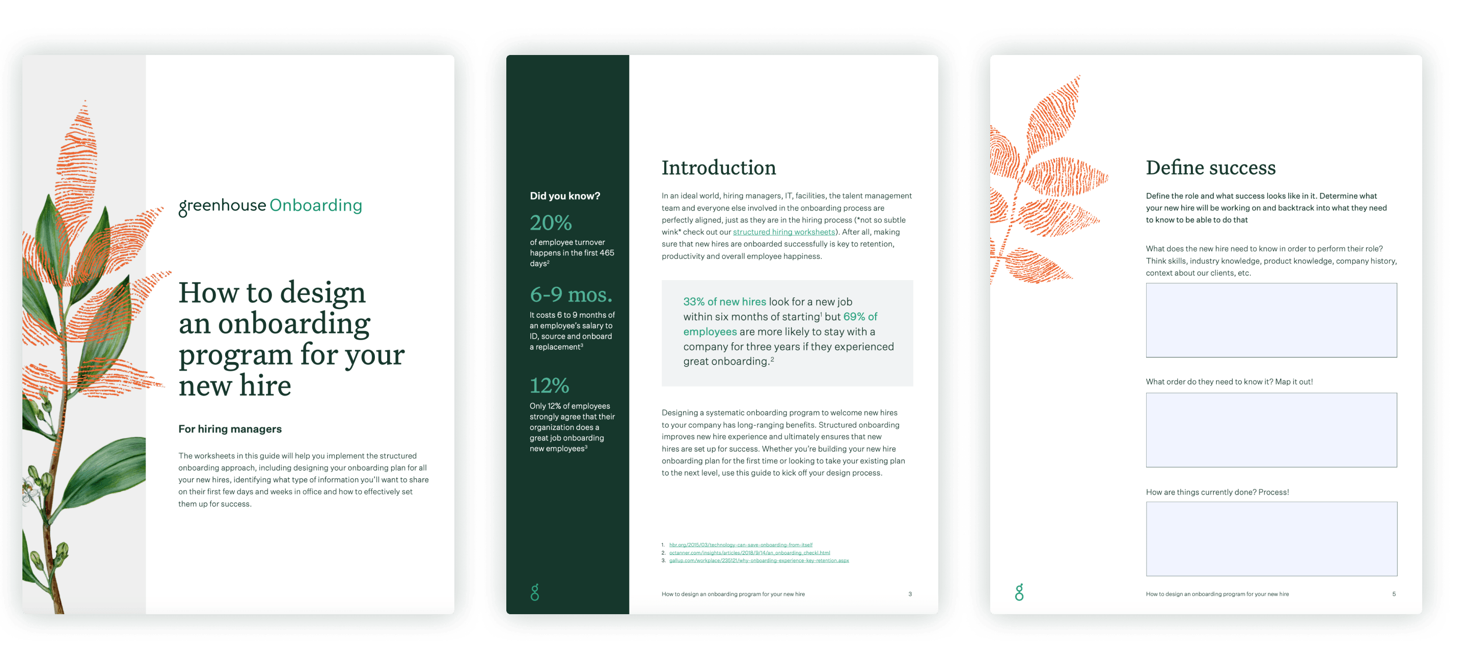 Greenhouse worksheet How to design an onboarding program for your new hire thumbnails