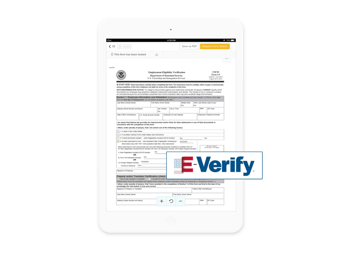 I-9 and E-Verify