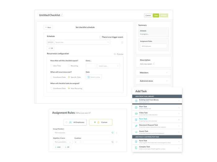 New Hire Checklists