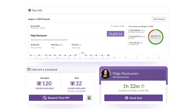 Payroll, Time, & Benefits