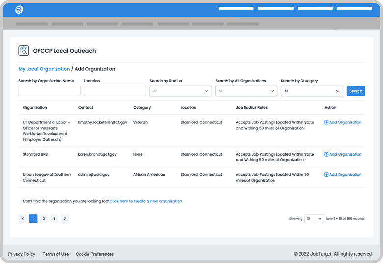 Easily stay compliant with the OFCCP and reduce the risk of audits