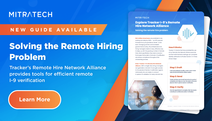 Product Image 1 Lear more about how to solve the remote hiring problem. Explore Tracker’s Remote Hire Network Alliance